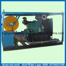 Sewer Drain Pipe Cleaner High Pressure Diesel Sewer Cleaning Equipment